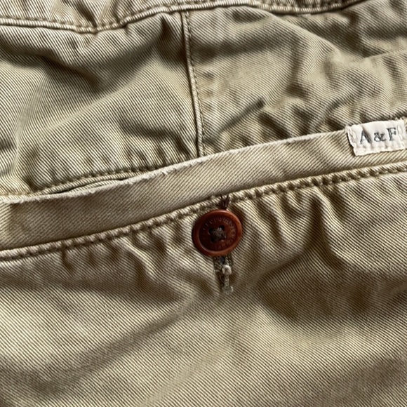 Abercrombie & Fitch Men’s Flat Front Shorts Sz 28 - Picture 9 of 12